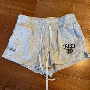 notre dame under armour shorts